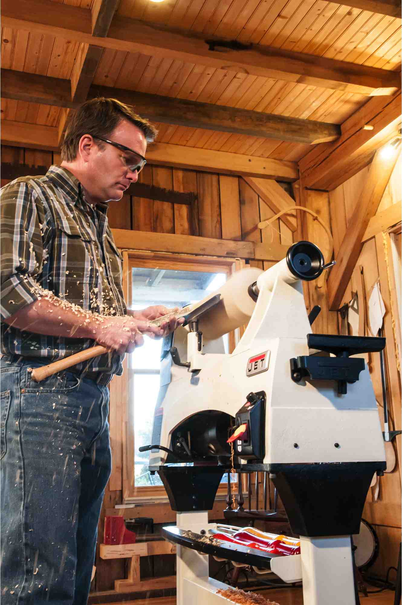 Jet 719200 JWL-1221VS 12'' x 21'' Variable Speed Wood Lathe