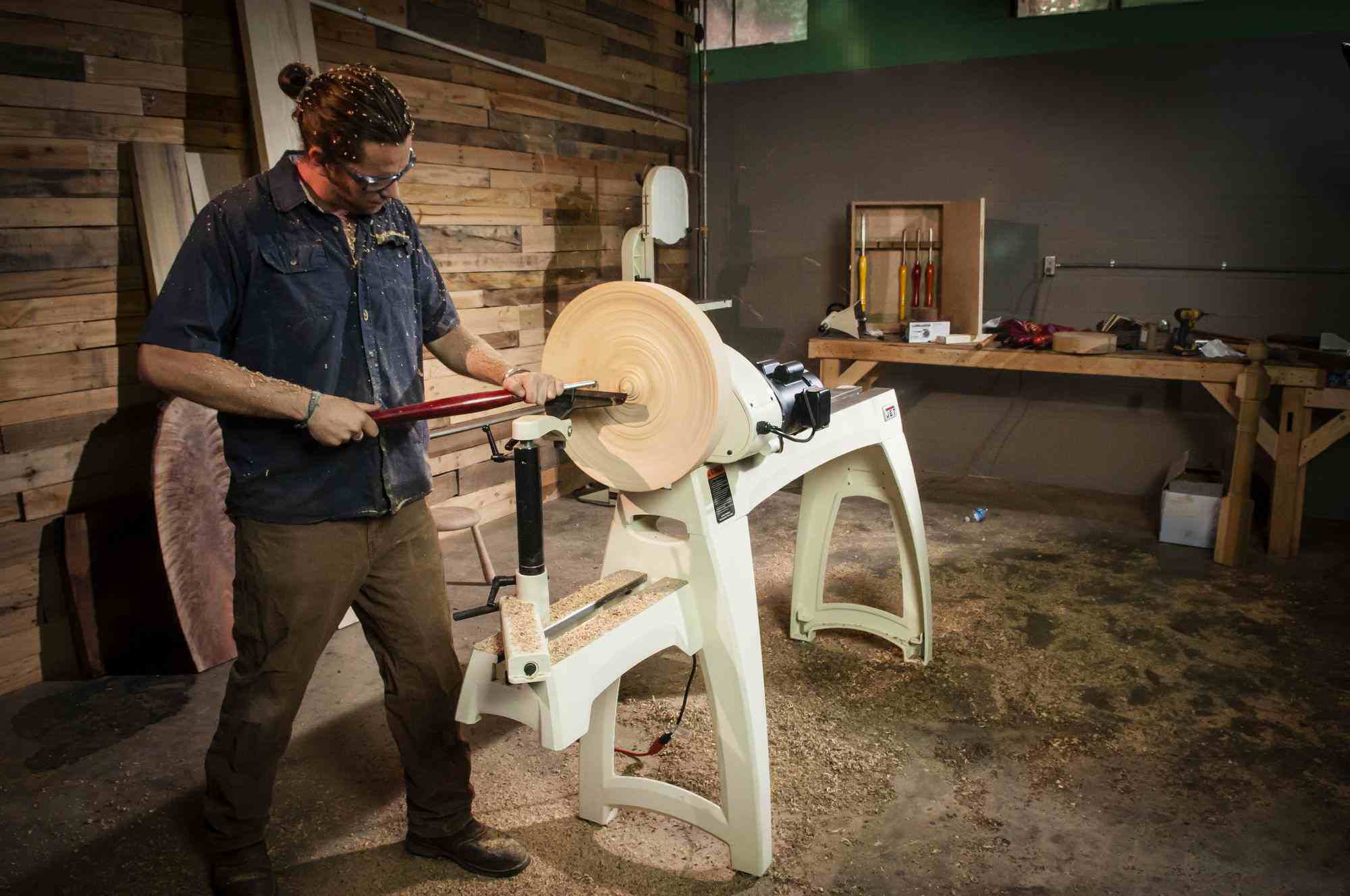 Jet 719400 JWL-1440VS 14" x 40" Benchtop Wood Lathe