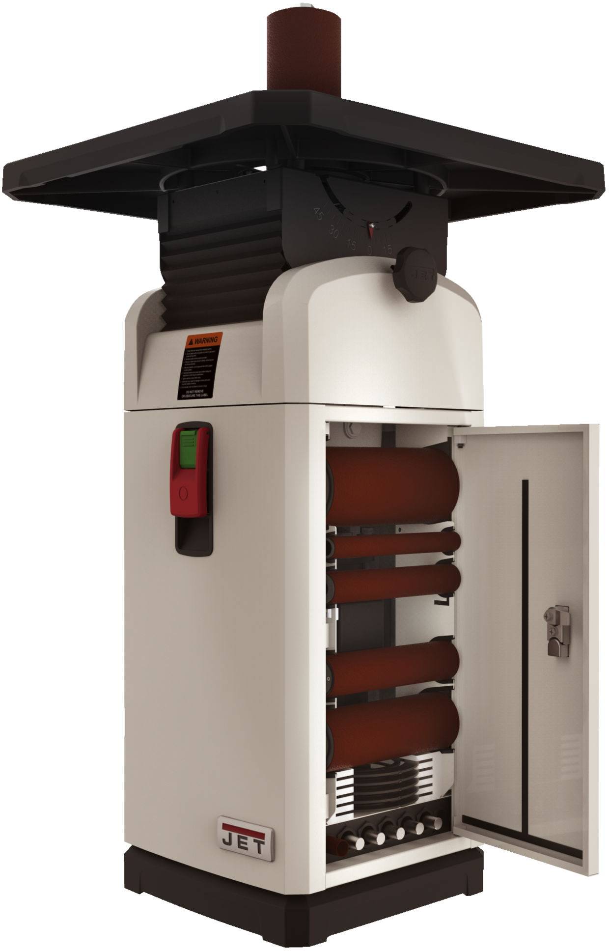 Jet 723950 JOSS-S, Floor Model Oscillating Spindle Sander, 1HP, 1Ph, 115V