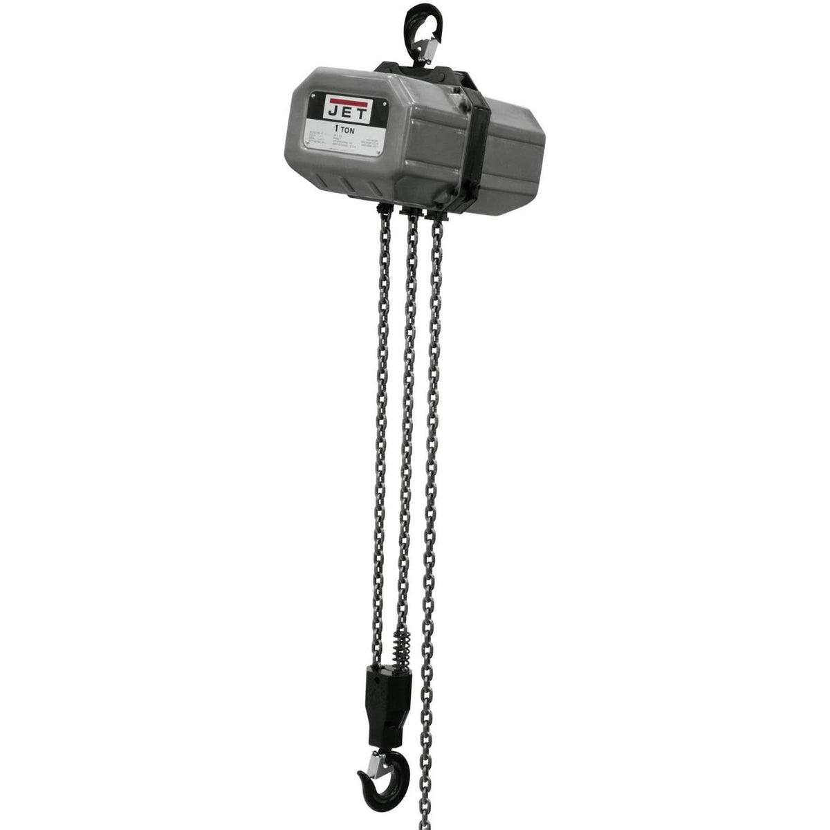Jet Tools 131000 1SS-3C-10, 1-Ton Electric Chain Hoist 3-Phase 10' Lift
