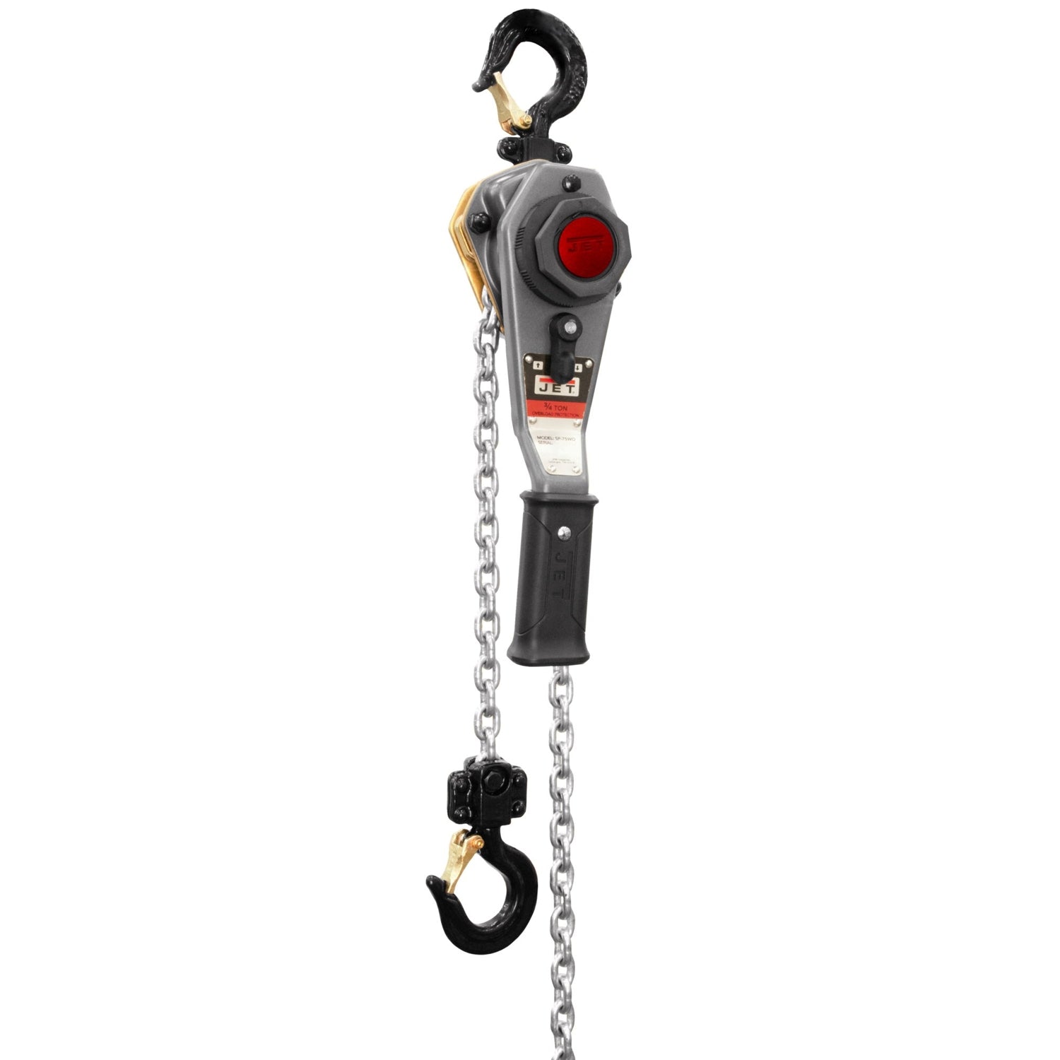 Jet Tools 376101 JLH Series 3/4 Ton Lever Hoist, 10' Lift with Overload Protection