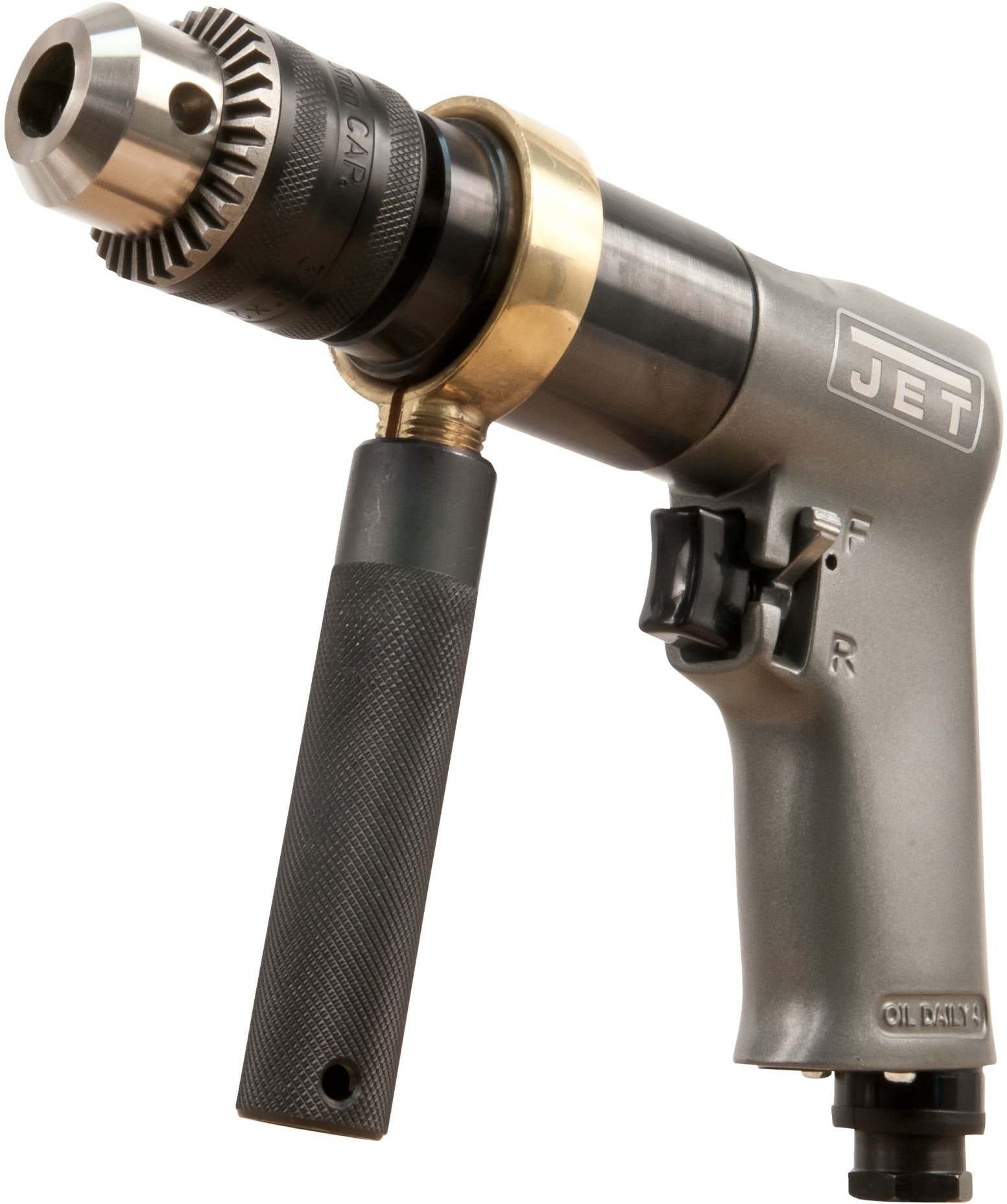 Jet Tools 505601 JAT-601, 1/2" Reversible Air Drill