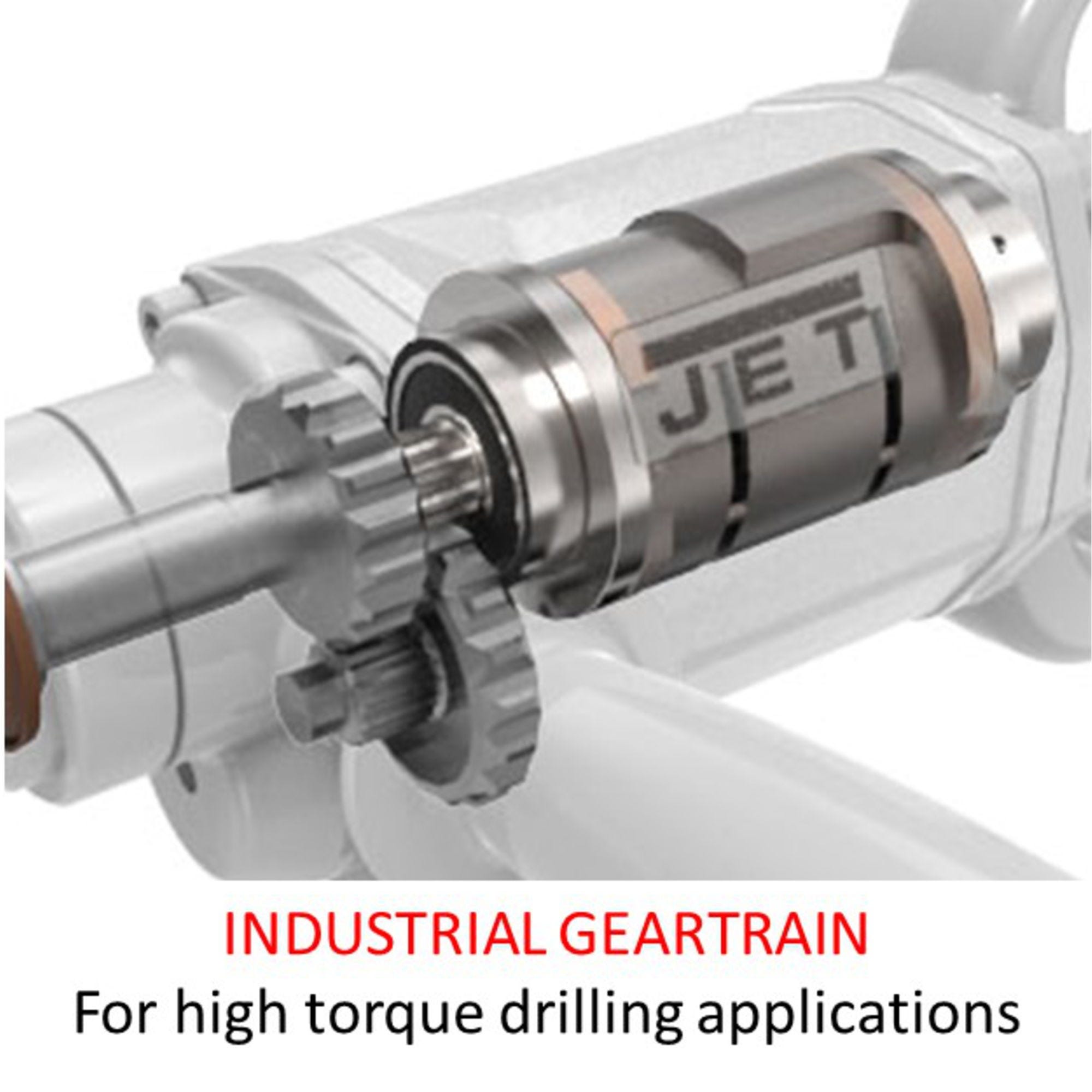 Jet 550670 JCT-5670, 1/2" Industrial Air Drill