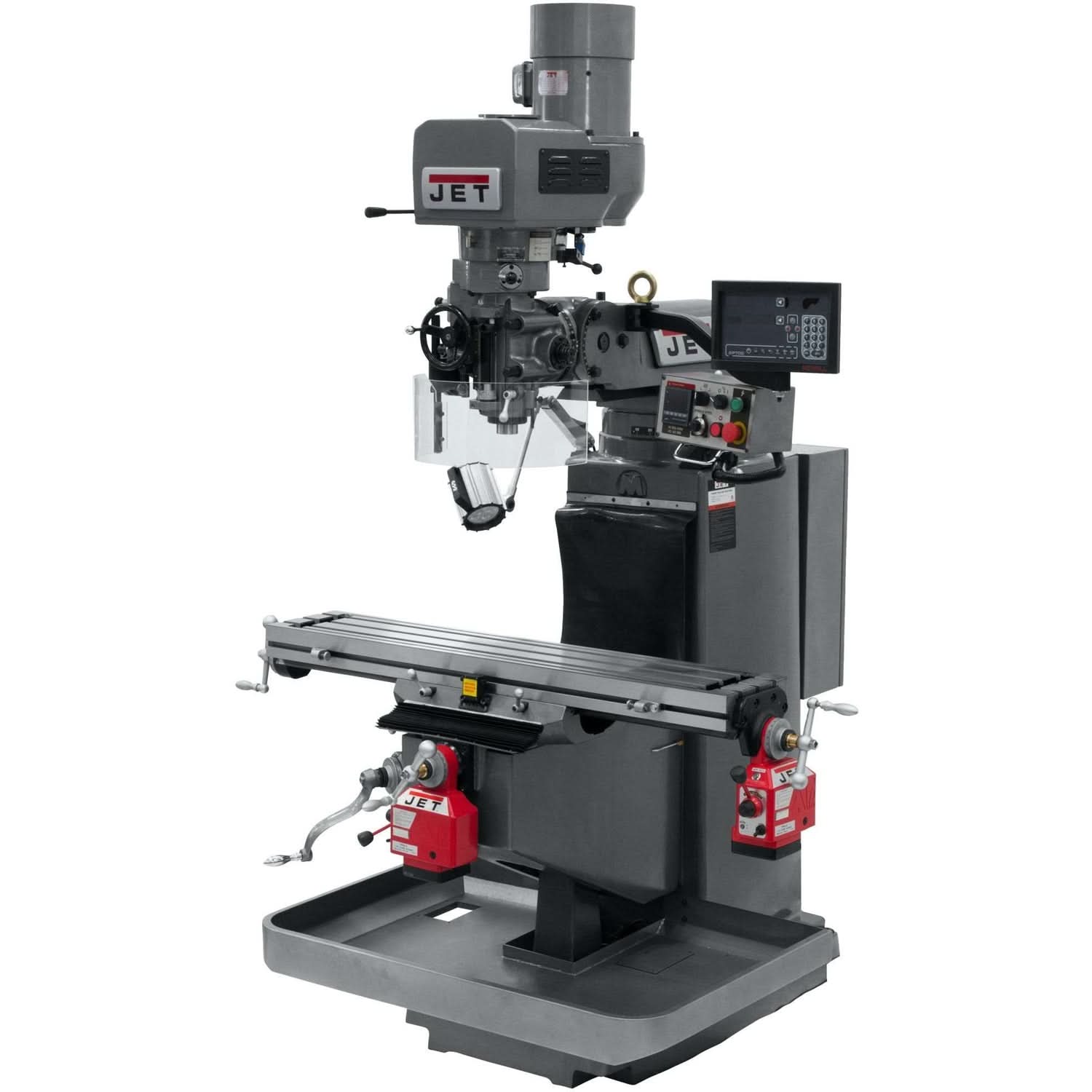 Jet Tools 690537 JTM-949EVS with Newall DP700 DRO, X & Y Powerfeeds