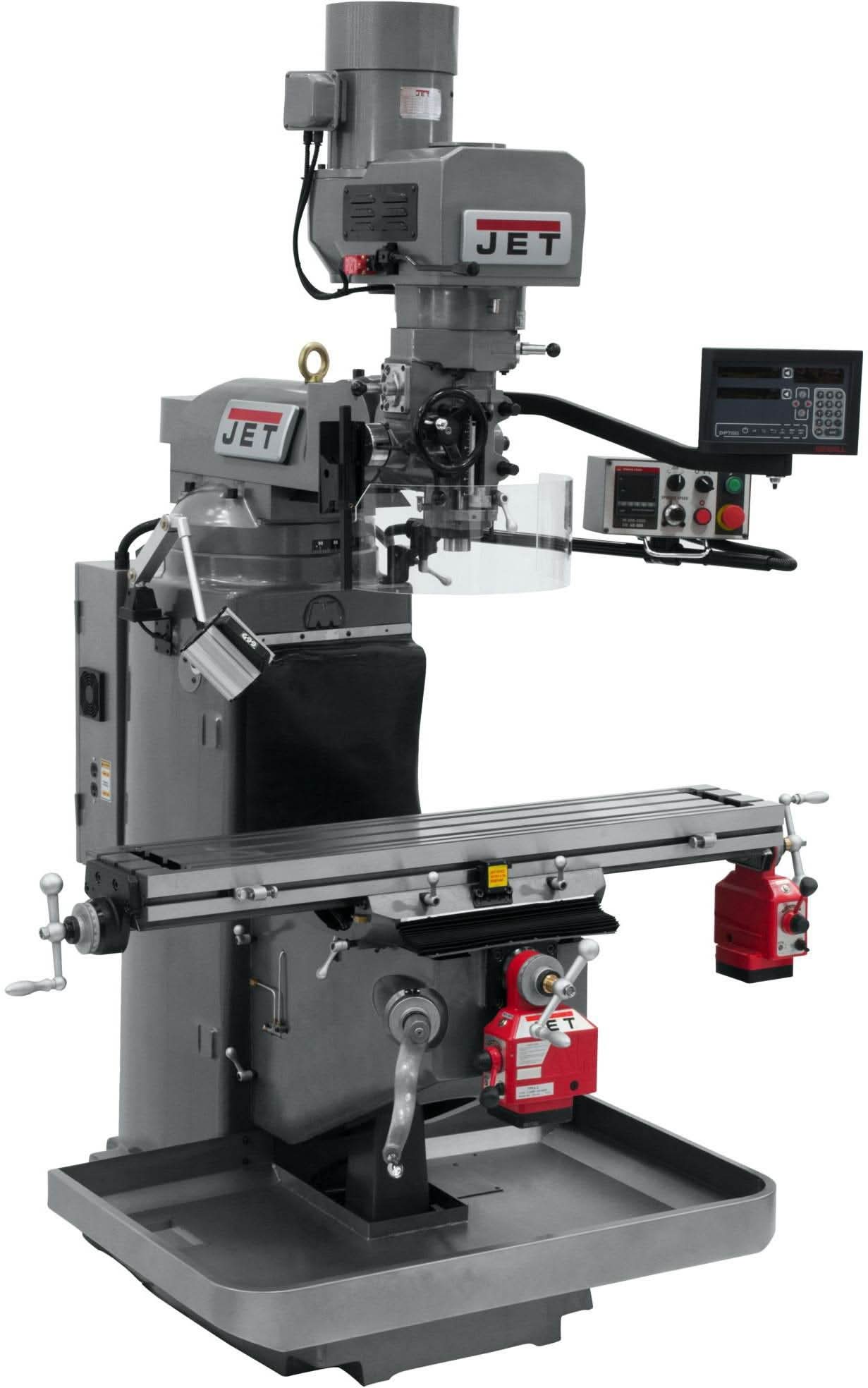 Jet Tools 690537 JTM-949EVS with Newall DP700 DRO, X & Y Powerfeeds