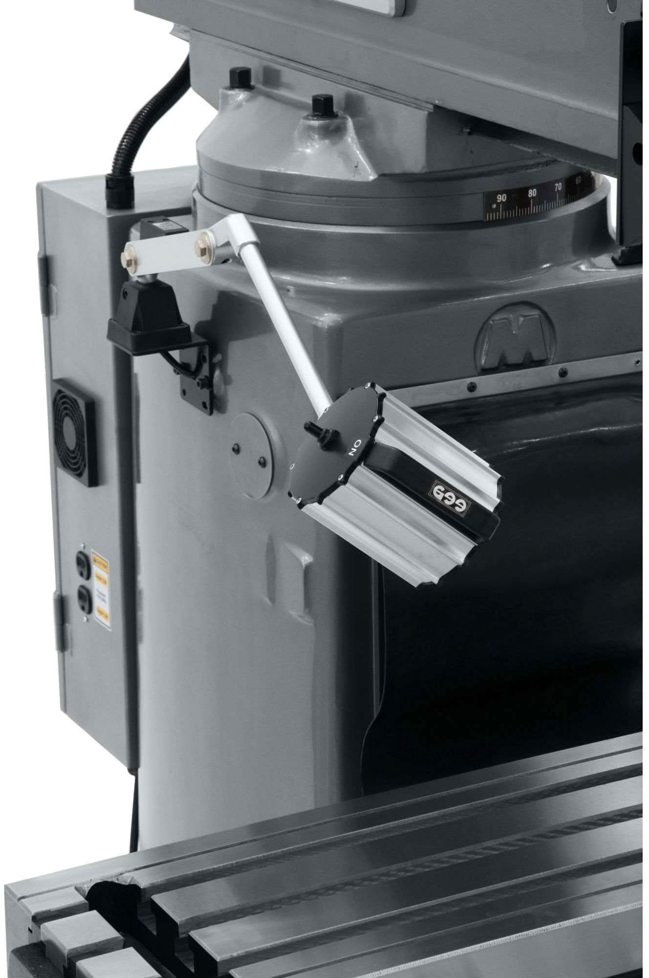 Jet Tools 690604 JTM-1050EVS2/230 Mill With X, Y and Z-Axis Powerfeeds