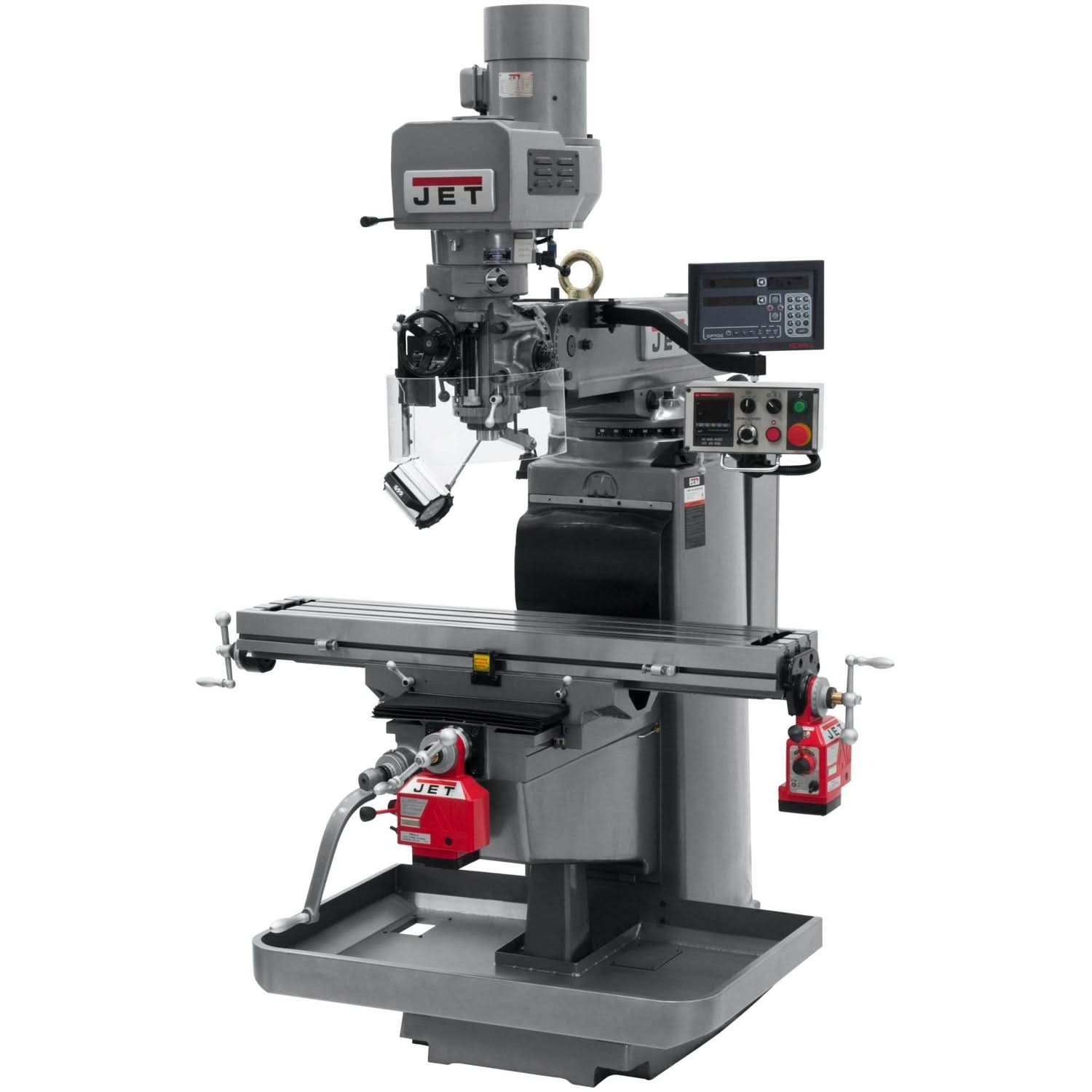 Jet Tools 690646 JTM-1050EVS2/230 Mill With 3-Axis Newall DP700