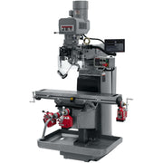 Jet Tools 690648 JTM-1050EVS2/230 Mill With 3-Axis Newall DP700 DRO (Quill) With X, Y and Z-Axis Powerfeeds