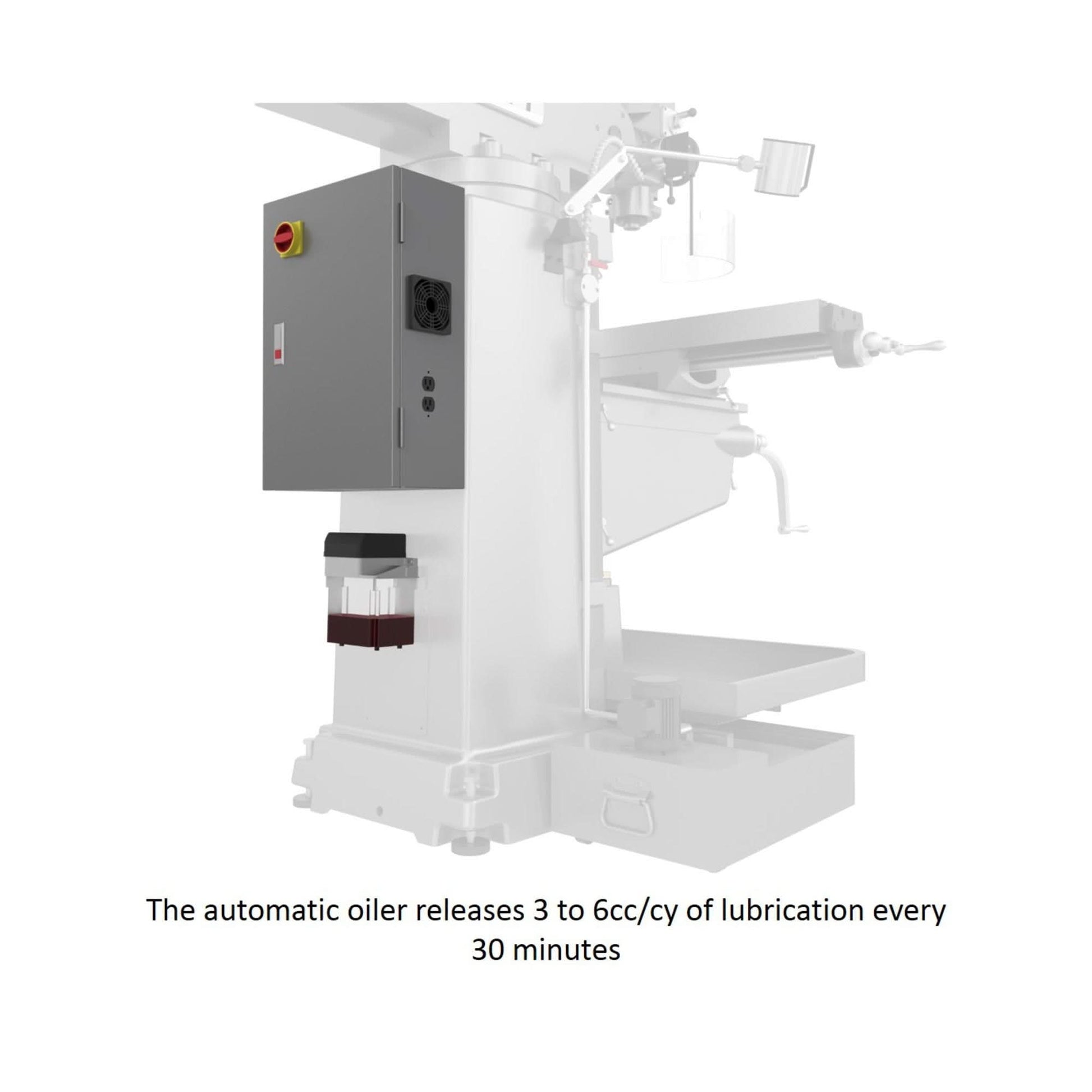 Jet Tools 691500 JTM-949EVS/230 Electronic Variable Speed Vertical Milling Machine 230V 3Ph