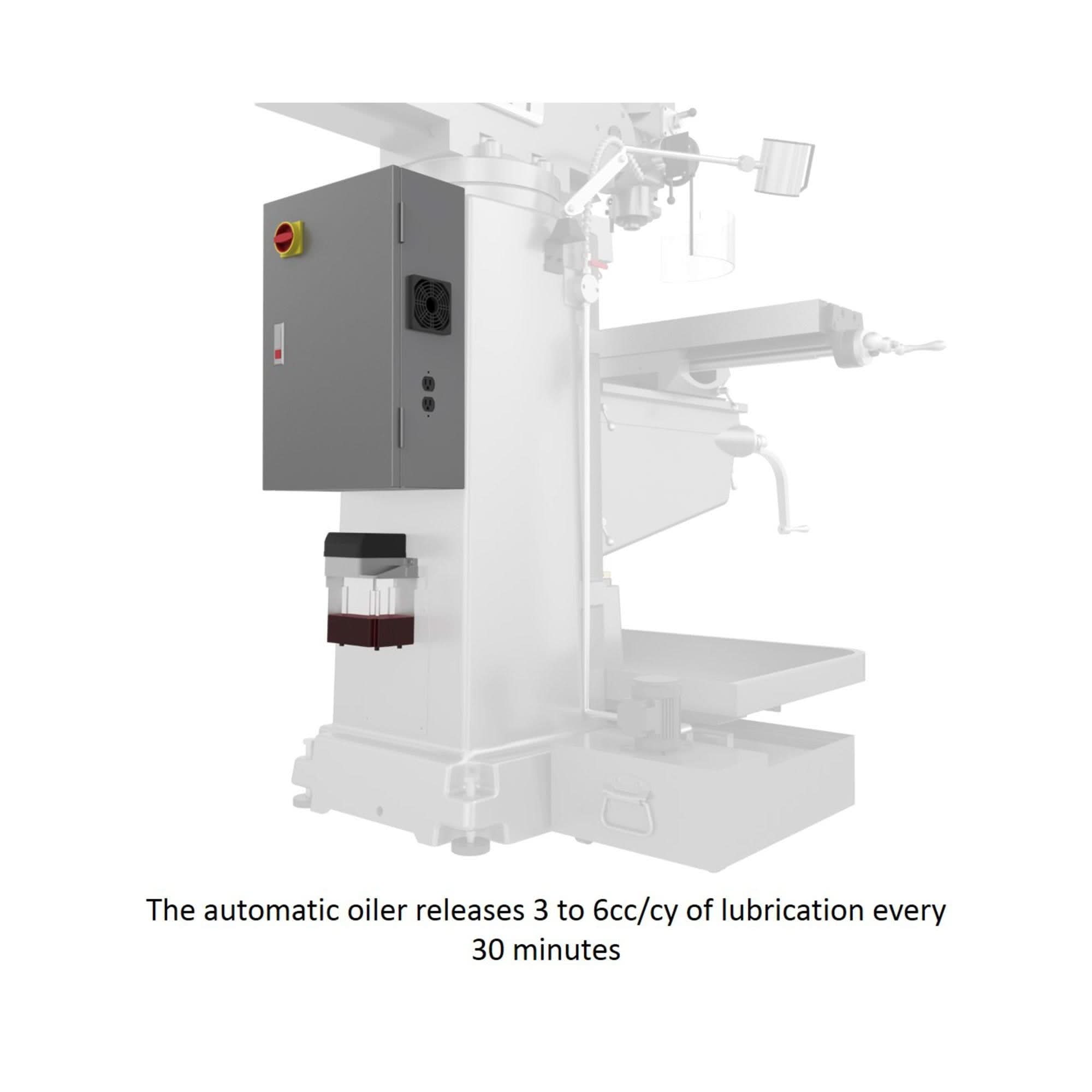 Jet Tools 691500 JTM-949EVS/230 Electronic Variable Speed Vertical Milling Machine 230V 3Ph