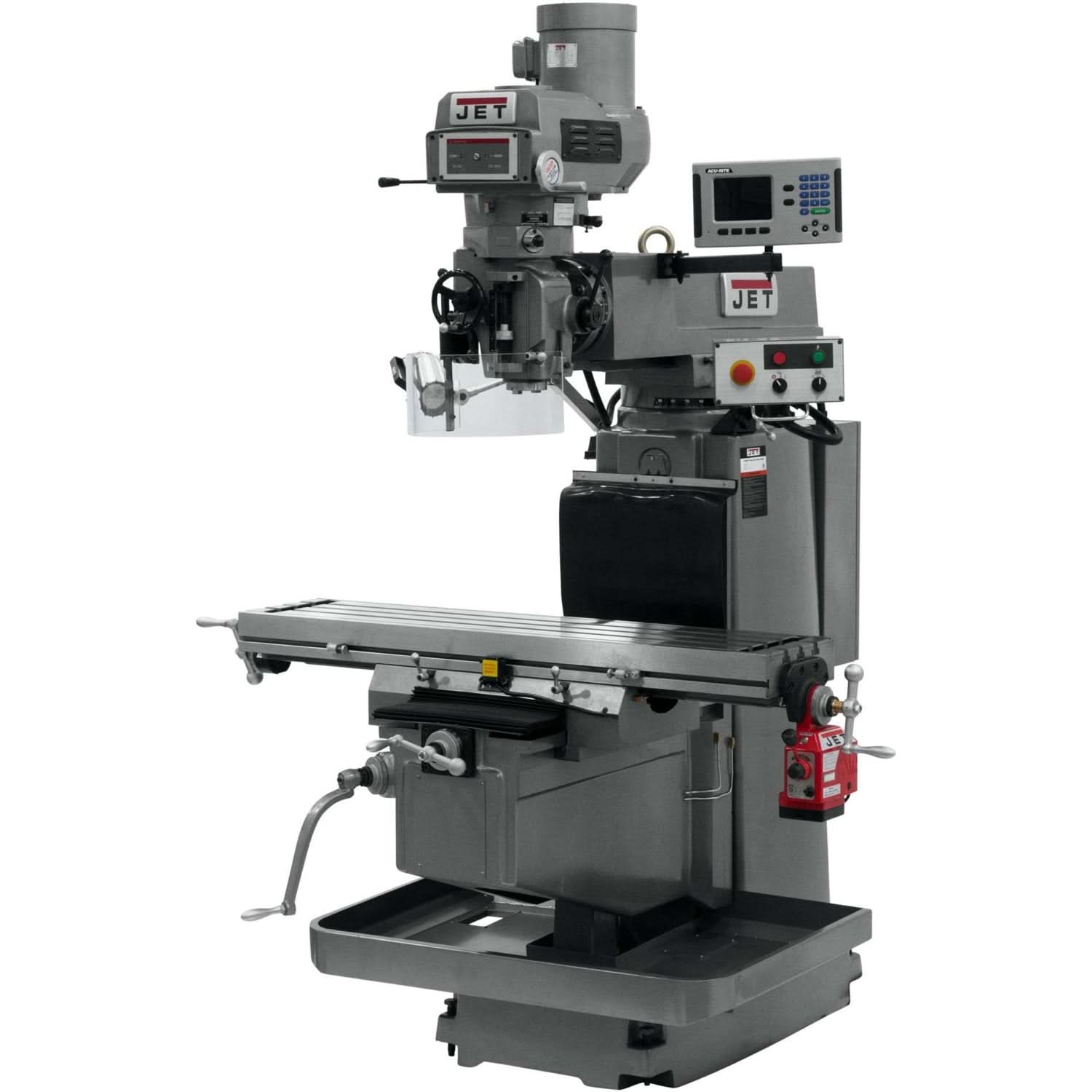 Jet Tools 698055 JTM-1254VS 200S 3X-K DRO , X PFD