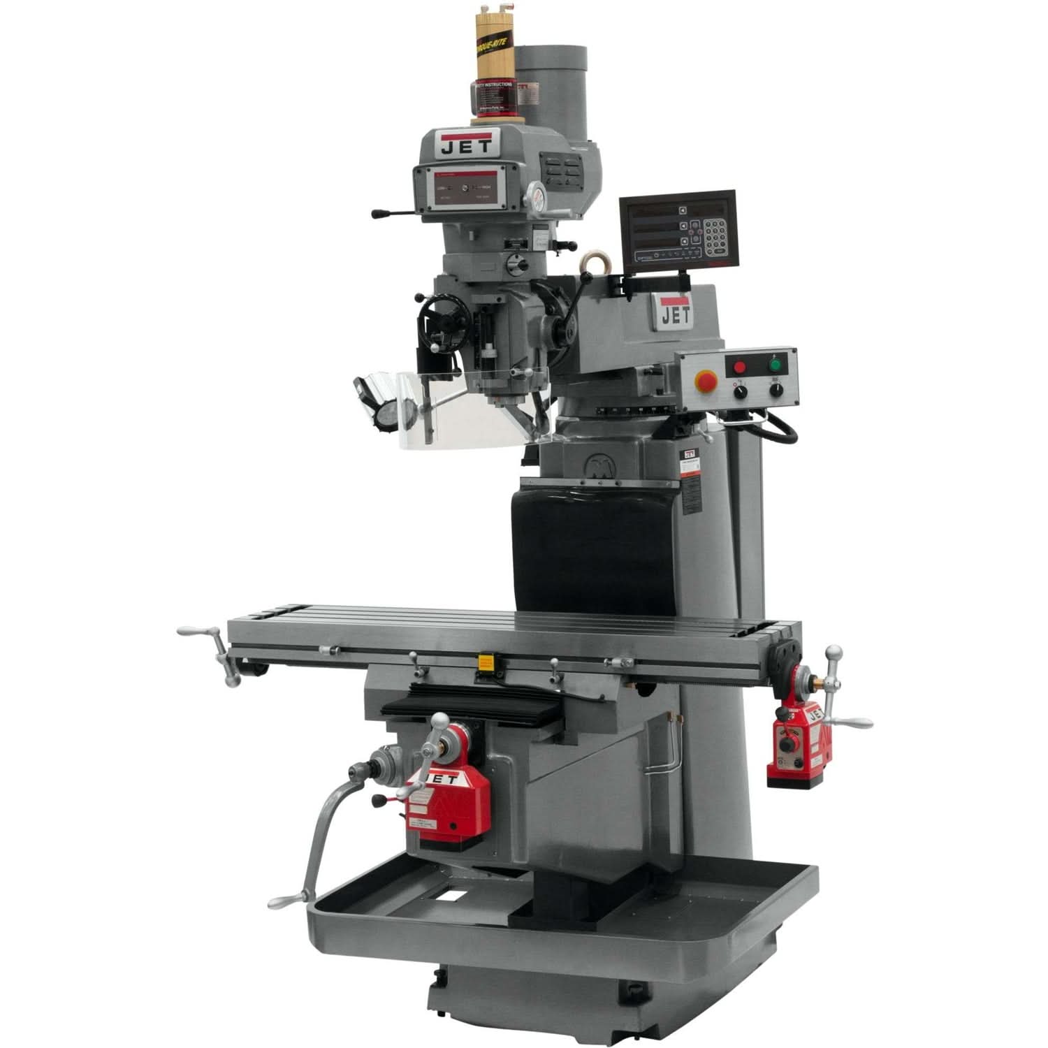 Jet Tools 698070 JTM-1254VS DP700 DRO X,Y PFD, APDB