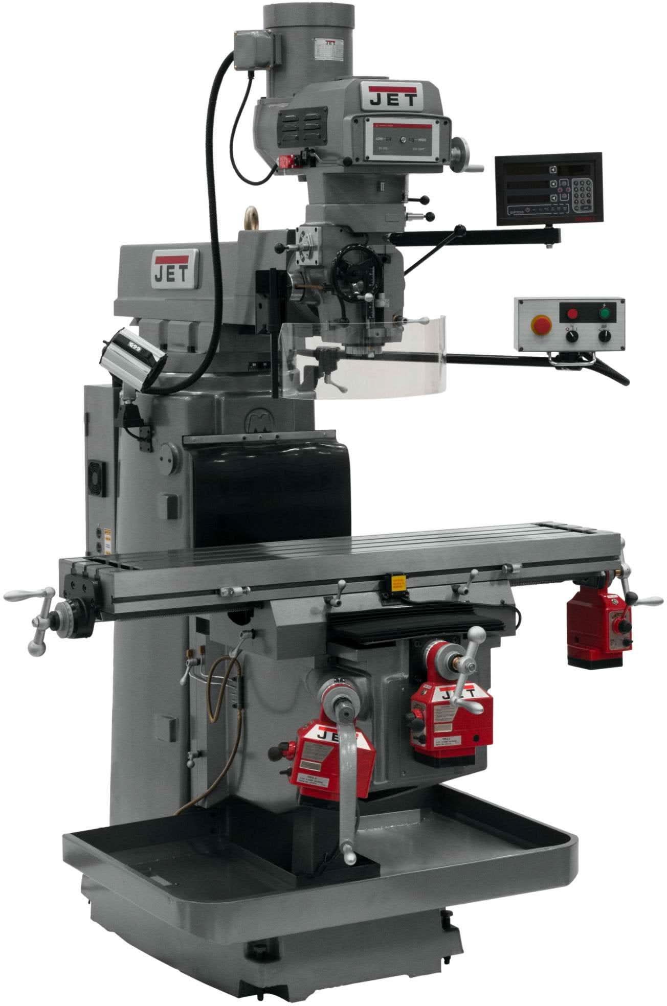 Jet Tools 698071 JTM-1254VS DP700 DRO X,Y,Z PFD