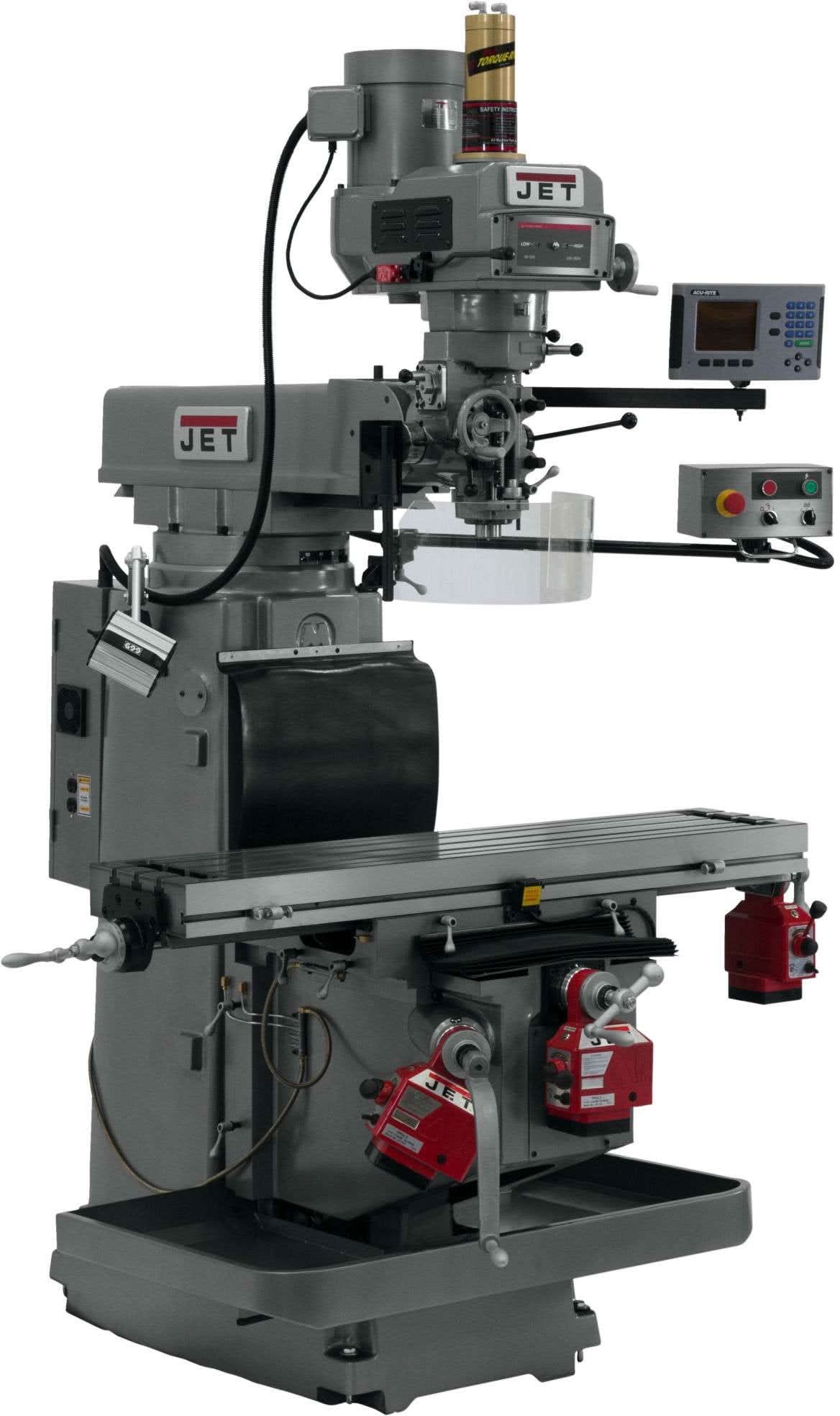 Jet Tools 698126 JTM-1254RVS DP700 DRO ,X PFD