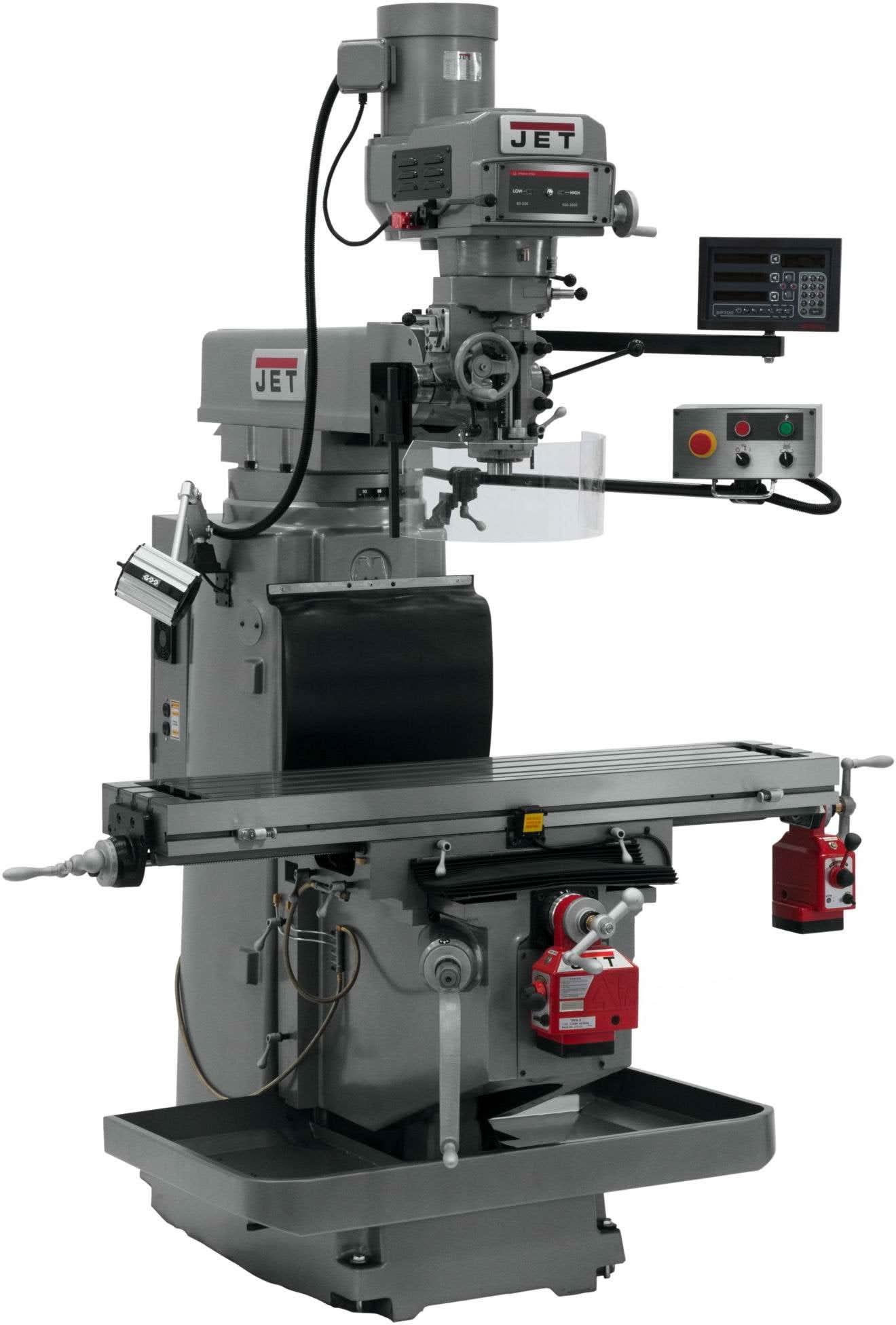 Jet Tools 698128 JTM-1254RVS DP700, X,Y PFD