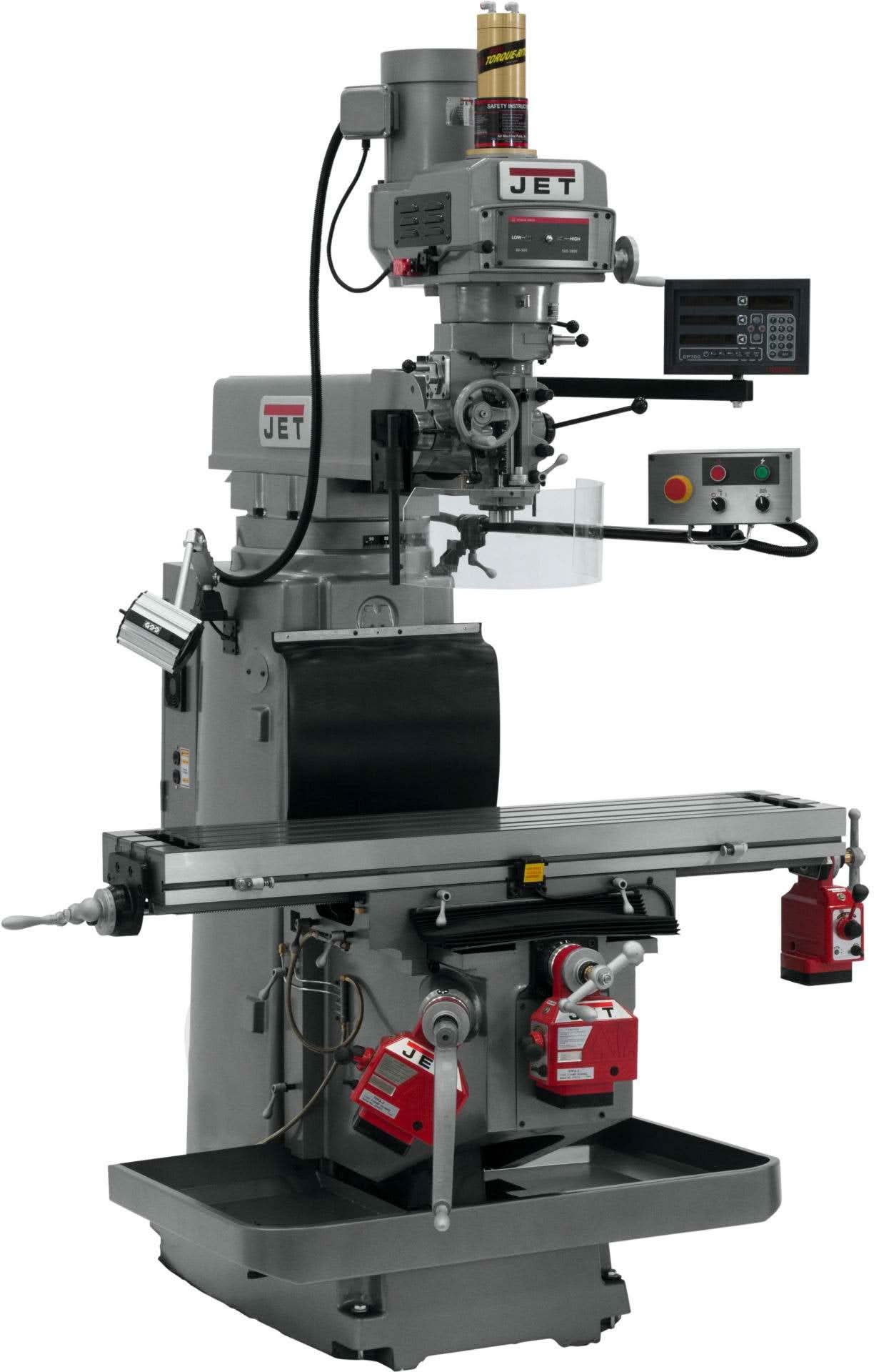 Jet Tools 698137 JTM-1254RVS DP700 3X-K, X,Y,Z PFD,APDB