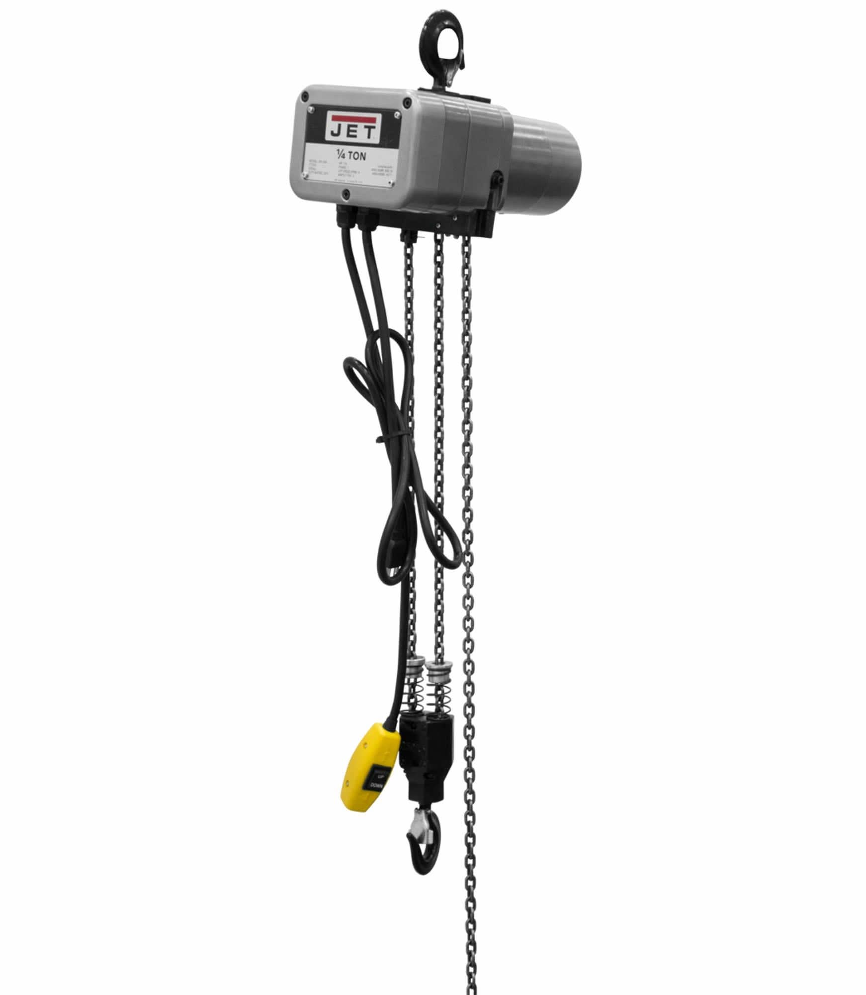 Jet 110110 JSH-550-10 1/4 Ton 10-Foot Lift Electric Hoist