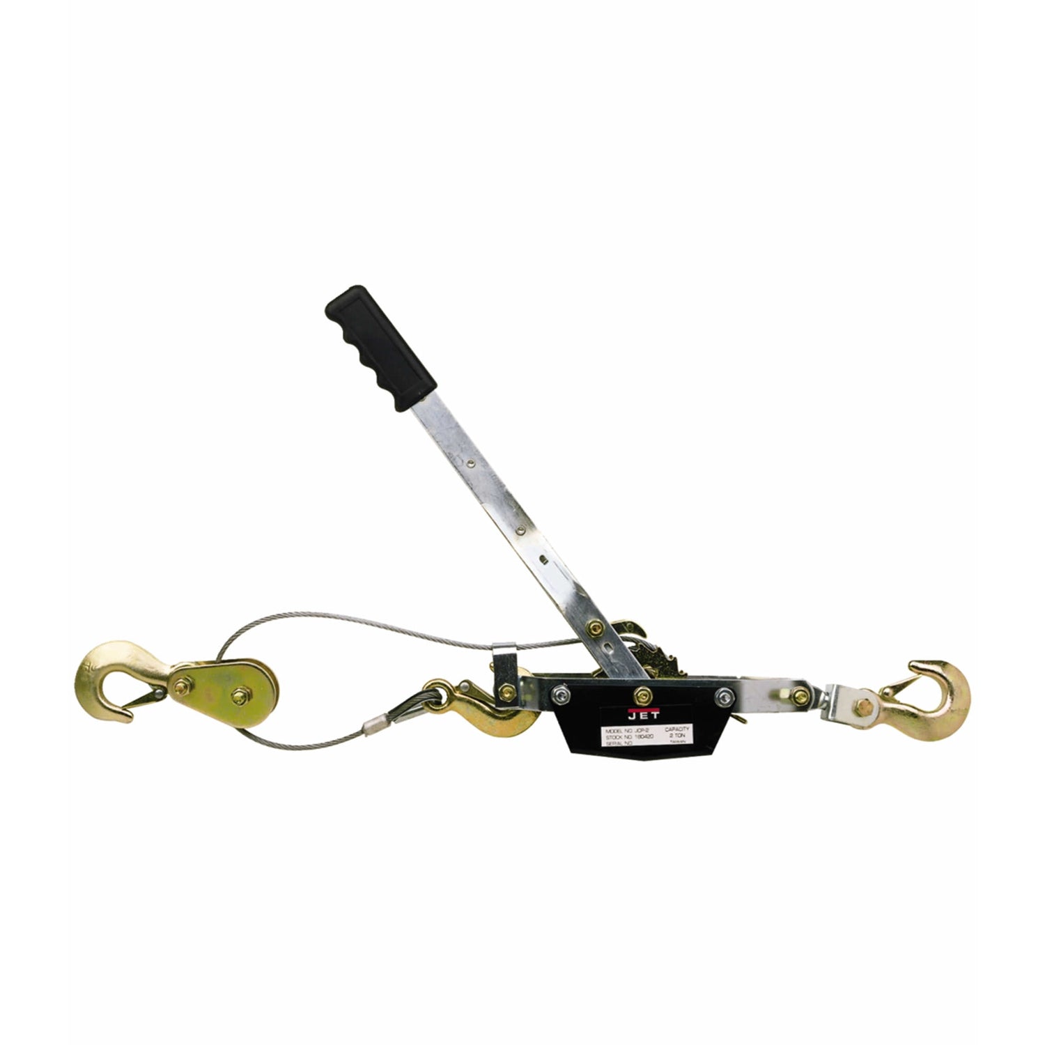 Jet 180420 JCP-2 2 Ton Cable Puller With 6-Foot Lift