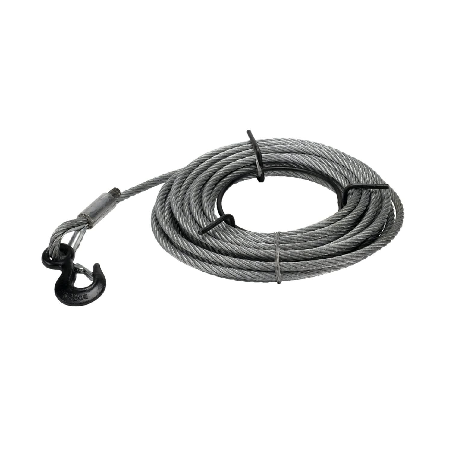 Jet 286514 1-1/2-Ton Wire Rope, 66-Feet