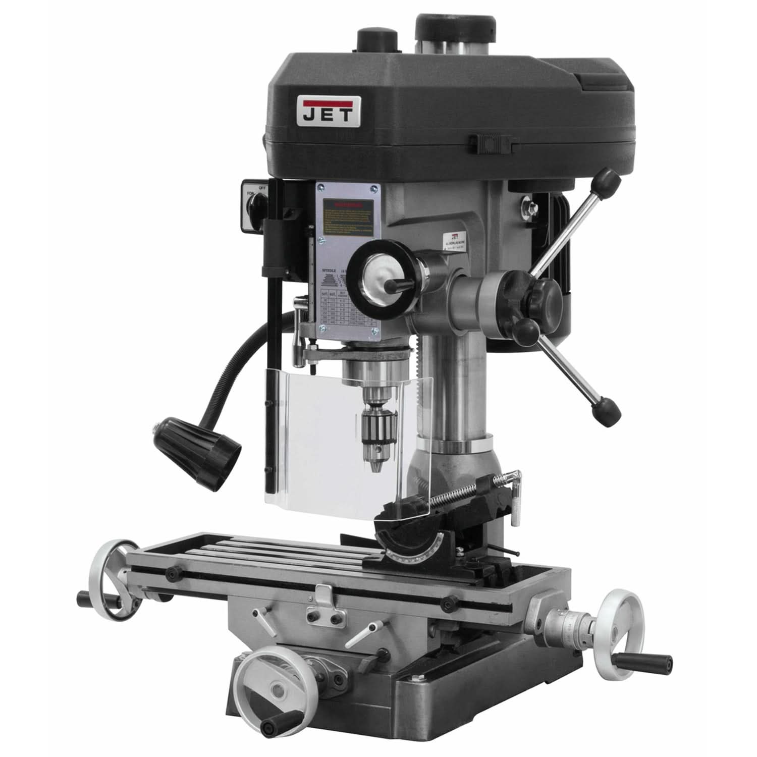 Jet 350017 JMD-15 Mill/Drill With R-8 Taper 115/230V 1Ph