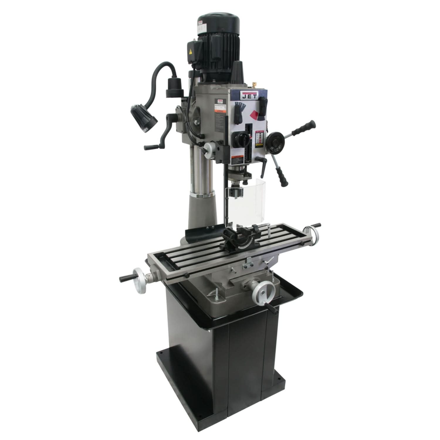 Jet 351140 JMD-40GH Geared Head Mill/Drill with Newall DP700 DRO