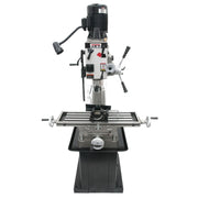 Jet 351143 JMD-40GHPF Geared Head Mill/Drill with Power Downfeed & Newall DP700 2-Axis DRO & X-Powerfeed