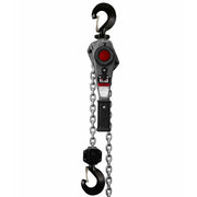 Jet 376802 JLH Series 1-1/2 Ton Lever Hoist 15-Foot Lift with Overload Protection & Shipyard Hooks