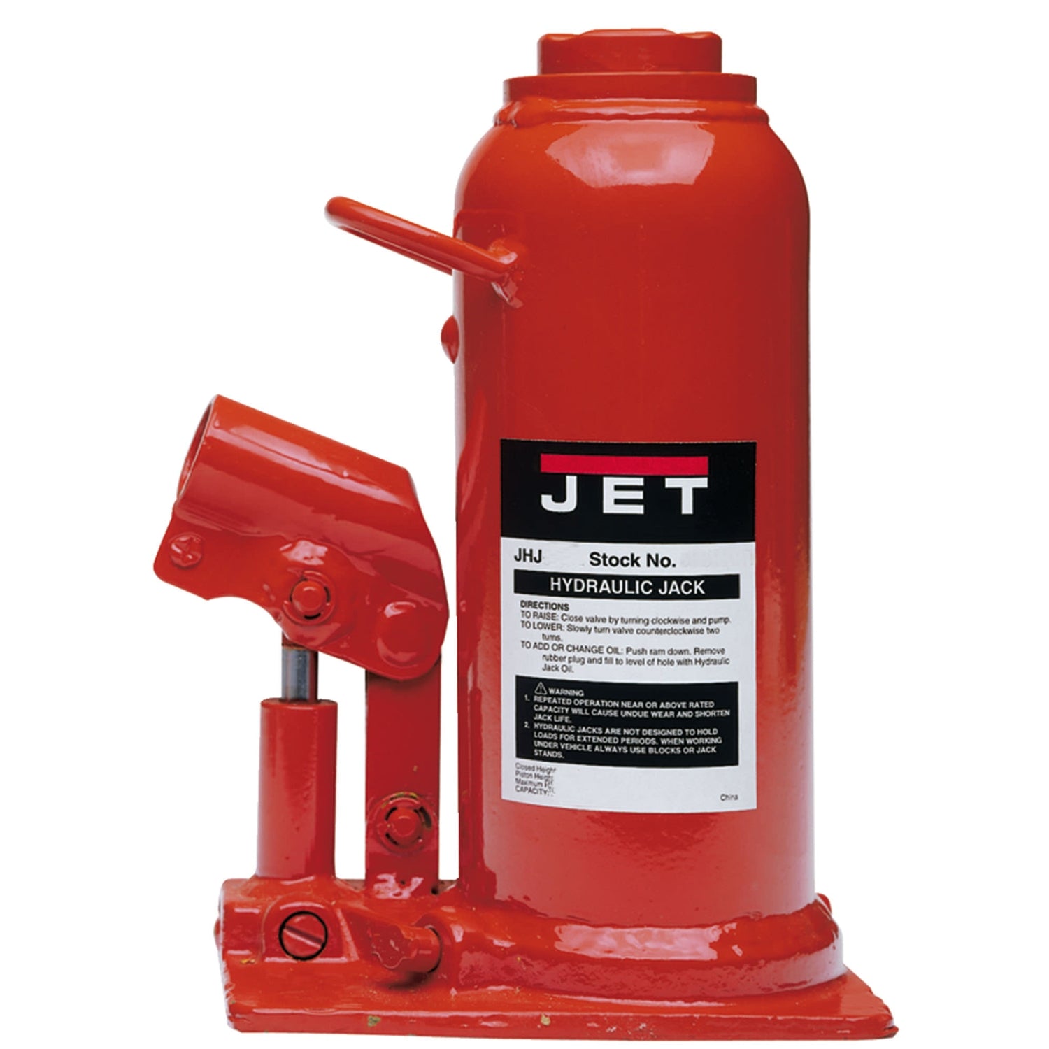 Jet 453308 JHJ-8 8 Ton Hydraulic Bottle Jack