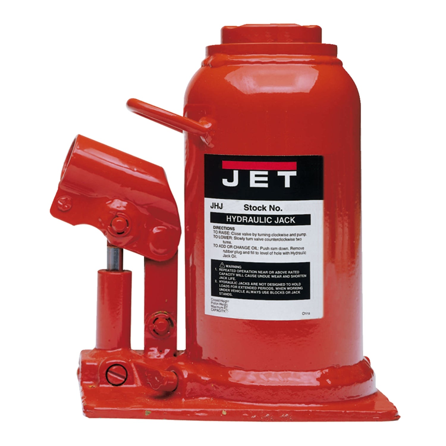 Jet 453313K JHJ-12-1/2L 12-1/2-Ton Low-Profile Hydraulic Bottle Jack