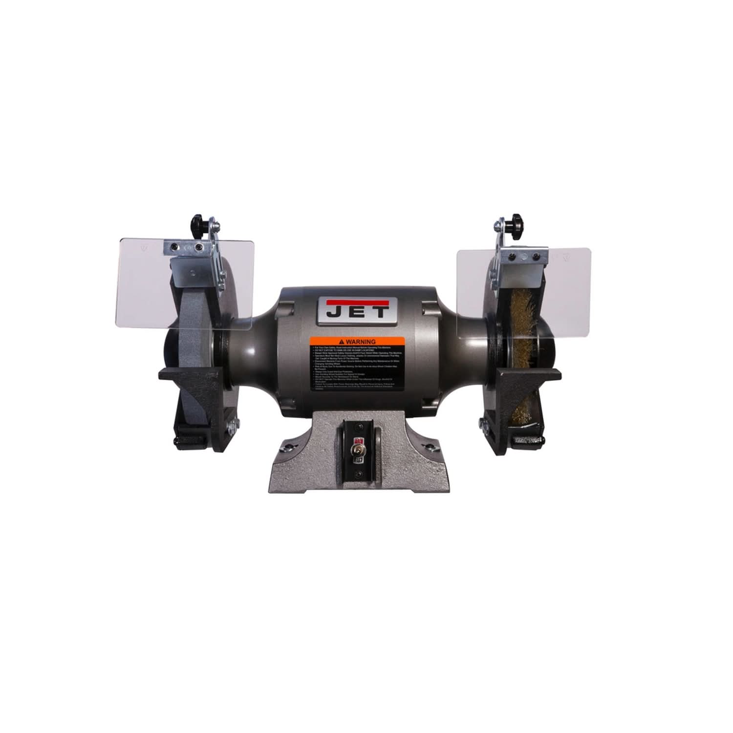 Jet 577128 JBG-8W Shop Grinder with Grinding Wheel and Wire Wheel ...