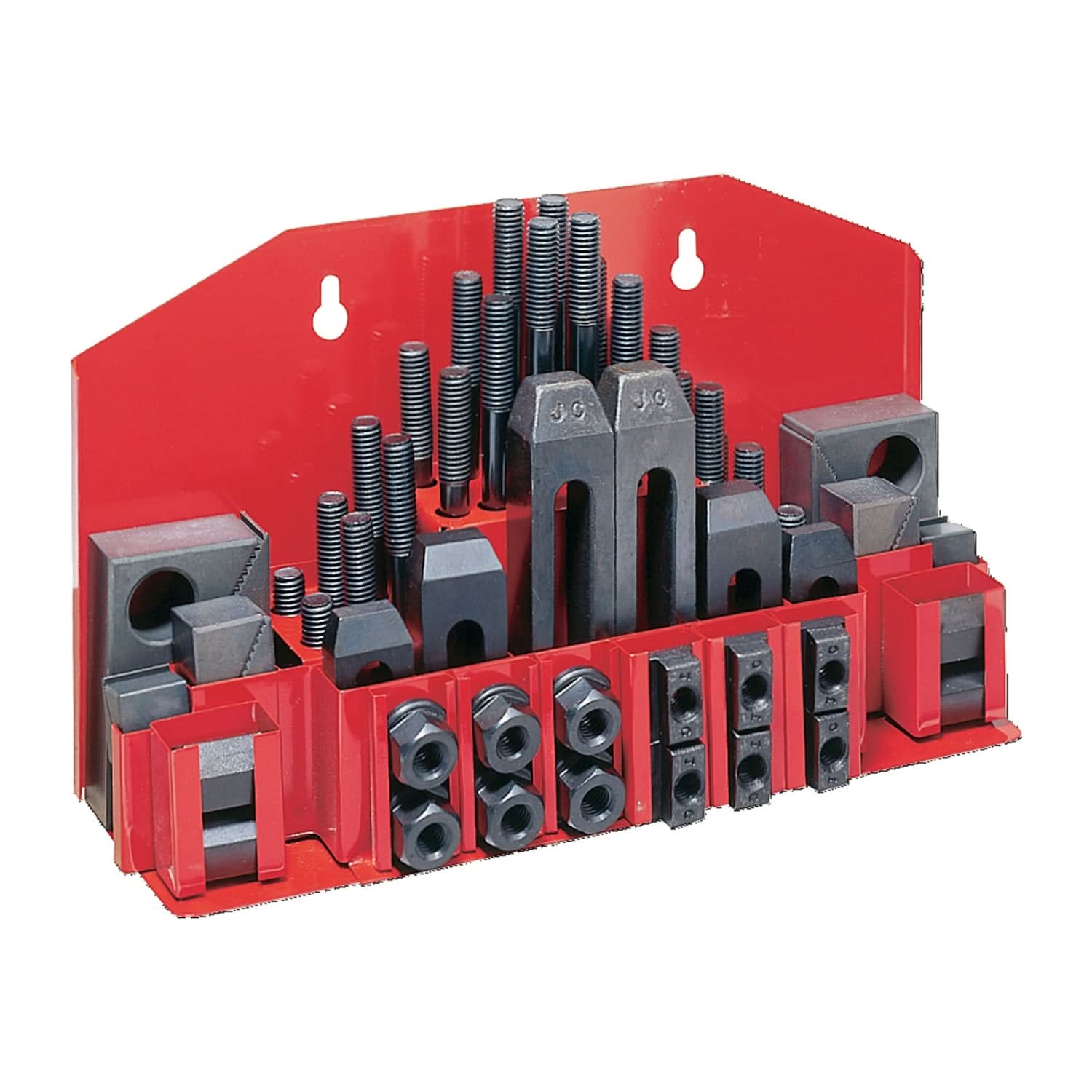 Jet 660038 CK-38 58-Piece Clamping Kit with Tray for 3/8-Inch T-Slot
