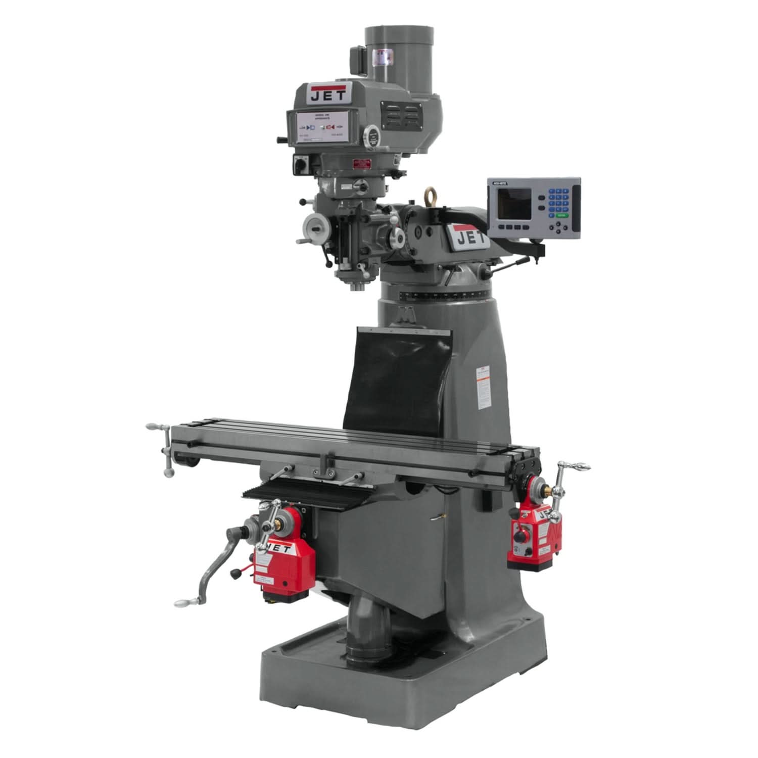 Jet 690098 JTM-4VS Mill With ACU-RITE 203 DRO With X and Y-Axis Powerfeeds