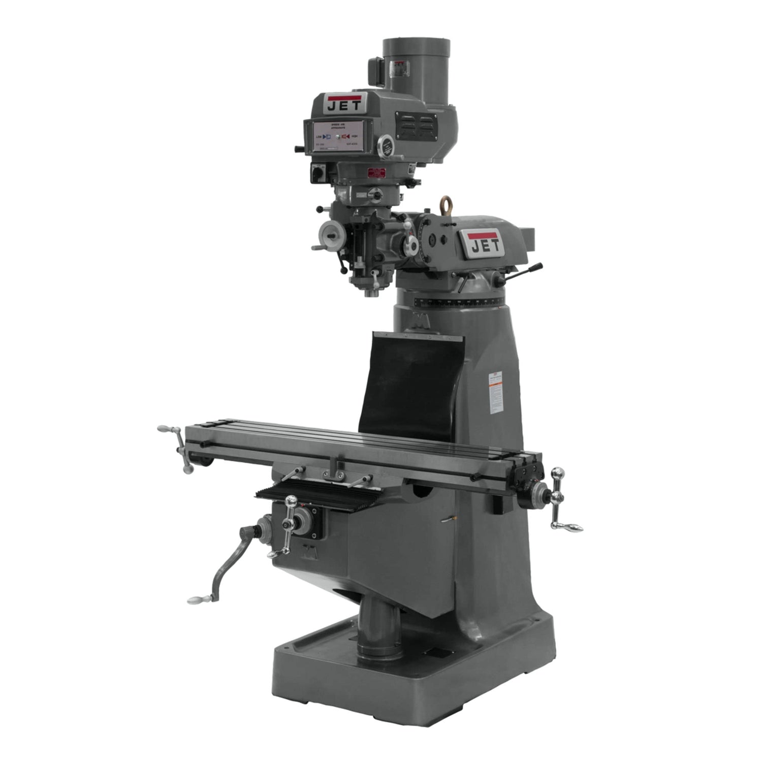 Jet 690182 JTM-4VS Variable Speed Vertical Milling Machine 230/460V 3Ph
