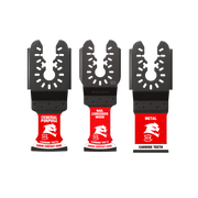 Diablo DOU3CVS AMPED Demo Demon & AMPED Steel Demon Universal Fit Carbide Oscillating Blade Set, 3-Piece