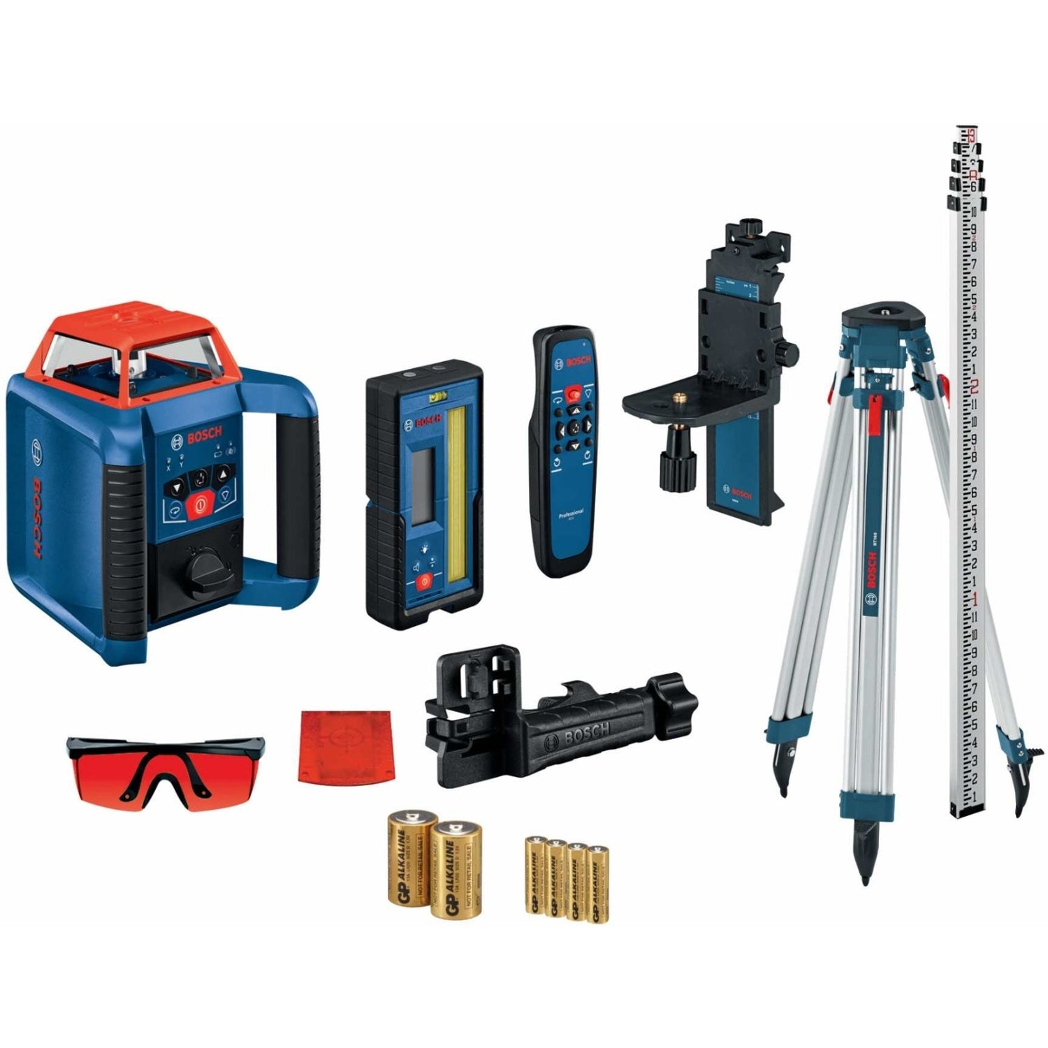 Bosch GRL2000-40HVK Self-Leveling Rotary Laser Kit