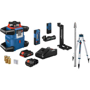 Bosch GRL4000-80CHVK 18V REVOLVE4000 Self-Leveling Connected Rotary Laser Kit CORE18V 4.0Ah Kit