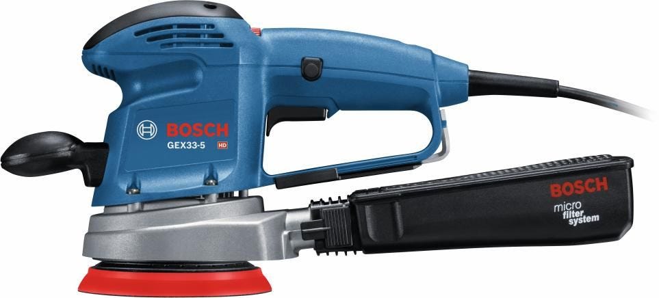 Bosch GEX33-5N 5 In. Multi-Hole Random Orbit Sander/Polisher