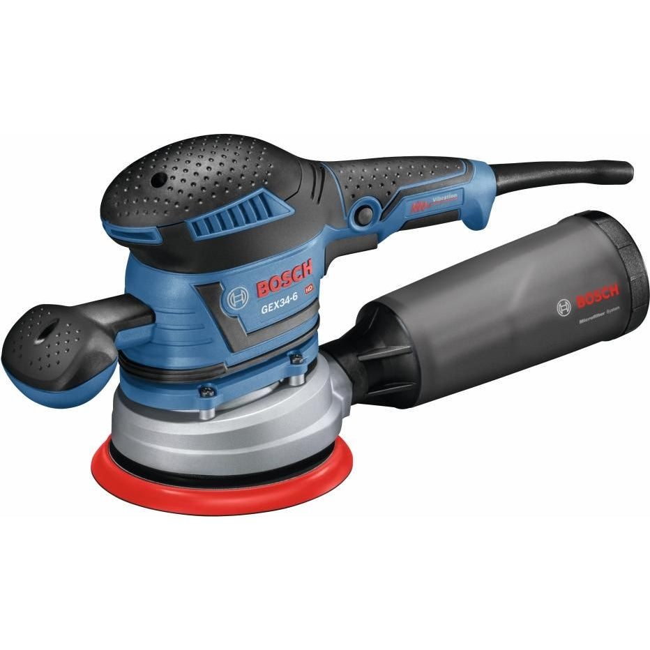 Bosch GEX34-6N 6 In. Multi-Hole Random Orbit Sander/Polisher