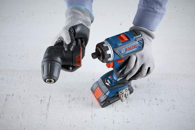 Bosch GSR18V-535FCB15 18V EC Brushless Connected-Ready Flexiclick 5-In-1 Drill/Driver CORE18V 4.0Ah Kit
