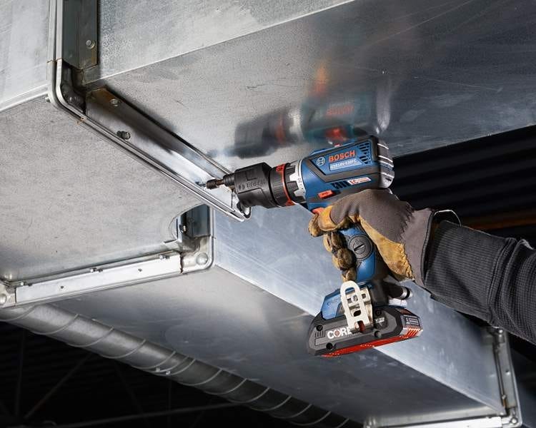 Bosch GSR18V-535FCB15 18V EC Brushless Connected-Ready Flexiclick 5-In-1 Drill/Driver CORE18V 4.0Ah Kit