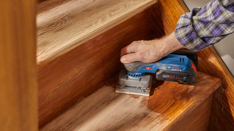 Bosch GSS18V-40N 18V Brushless 1/4 Sheet Orbital Finishing Sander, Tool Only