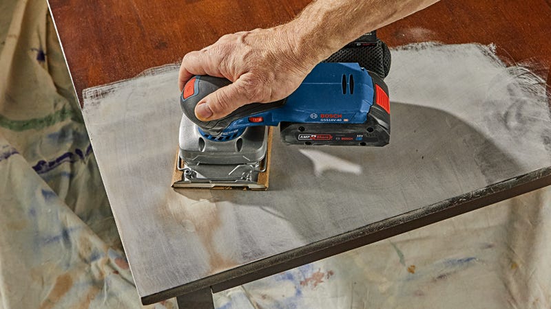 Bosch GSS18V-40N 18V Brushless 1/4 Sheet Orbital Finishing Sander, Tool Only