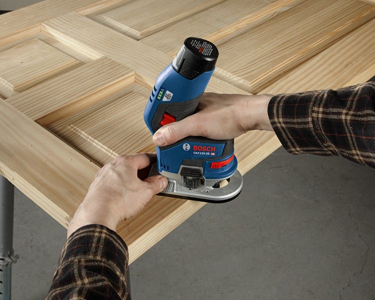Bosch GKF12V-25N 12V Max EC Brushless Palm Edge Router, Tool Only