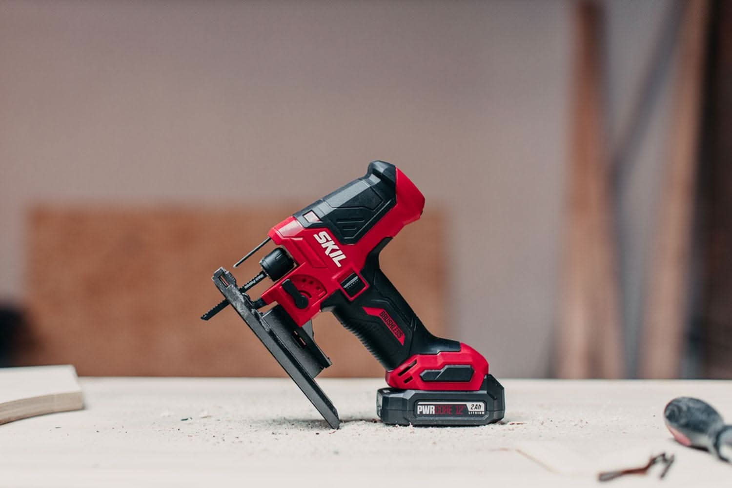 キキ SKIL JS5833A-10 PWRCORE 12 Brushless 12V Compact Jigsaw Kit with