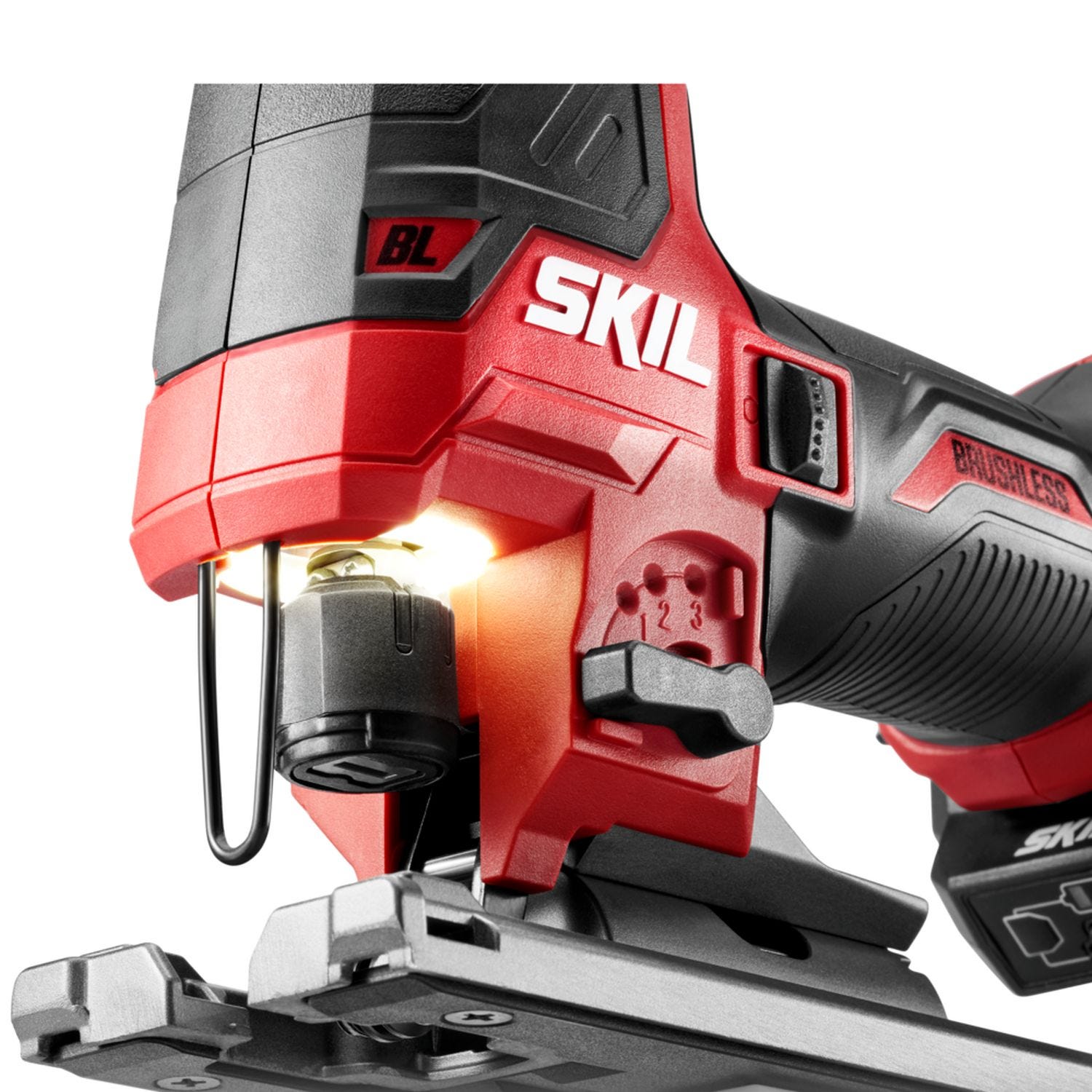 SKIL JS5833A-10 PWRCORE 12 Brushless 12V Compact Jigsaw Kit with Battery and PWR JUMP Charger