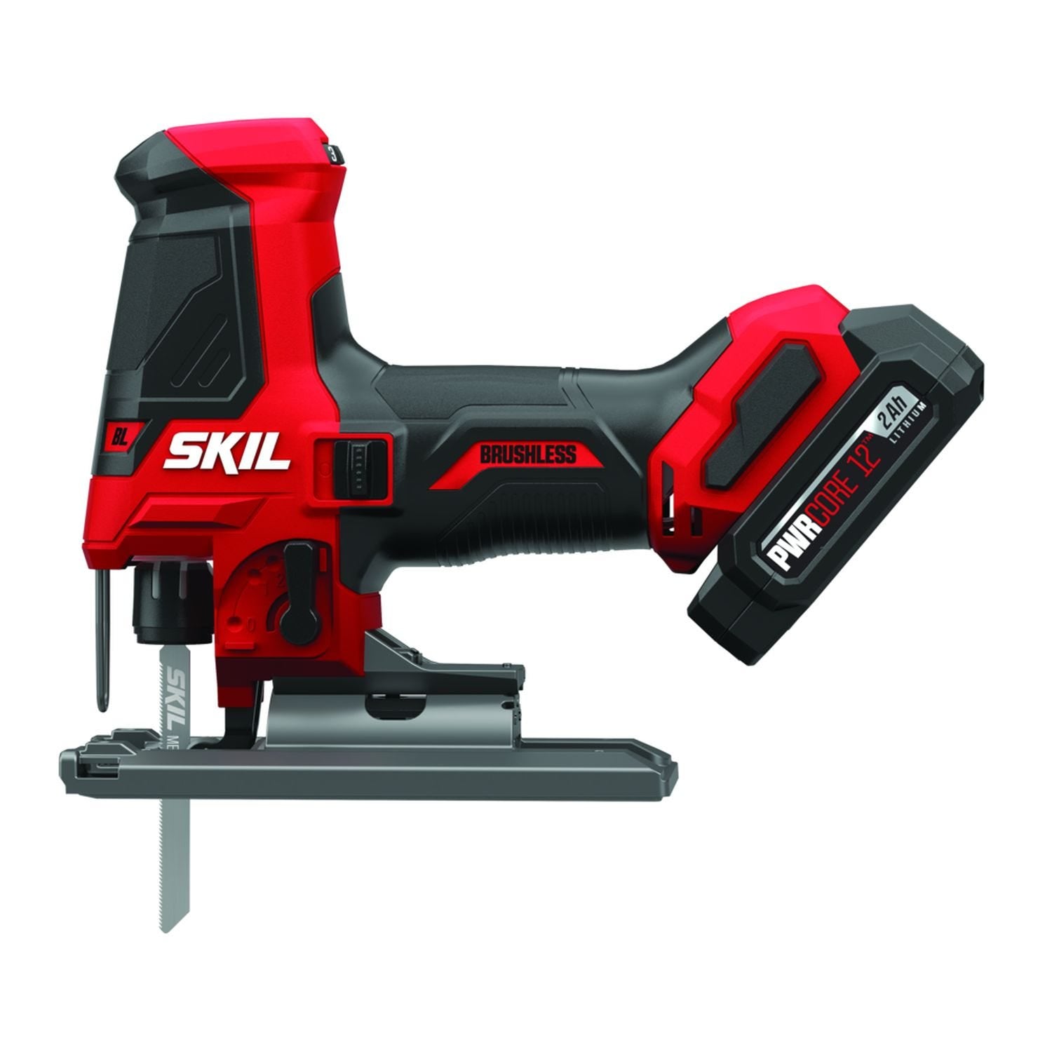 SKIL JS5833A-10 PWRCORE 12 Brushless 12V Compact Jigsaw Kit with Battery and PWR JUMP Charger
