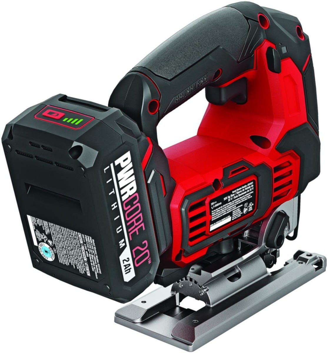 SKIL JS820202 PWRCore 20 Brushless 20V Jigsaw Kit with Battery and PWR JUMP Charger