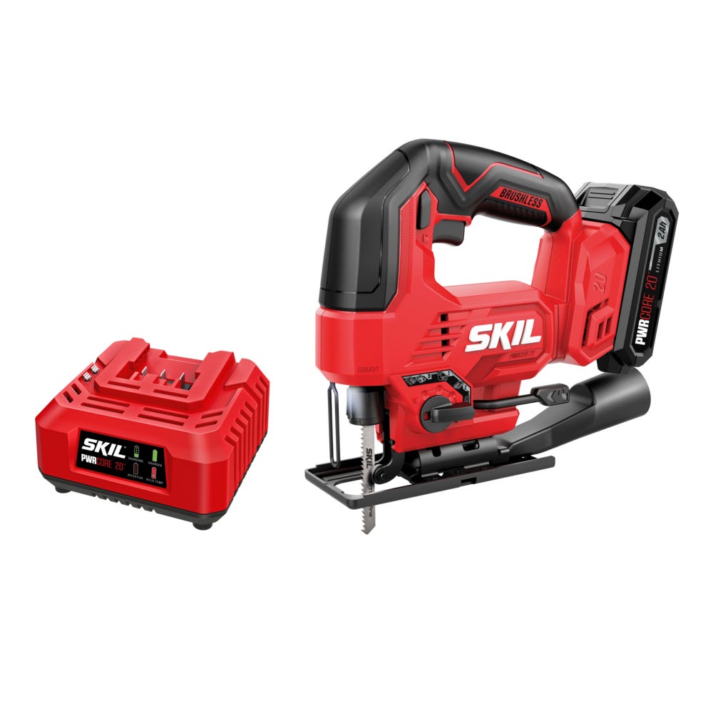 SKIL JS8290B-10 20V Brushless Jigsaw Kit