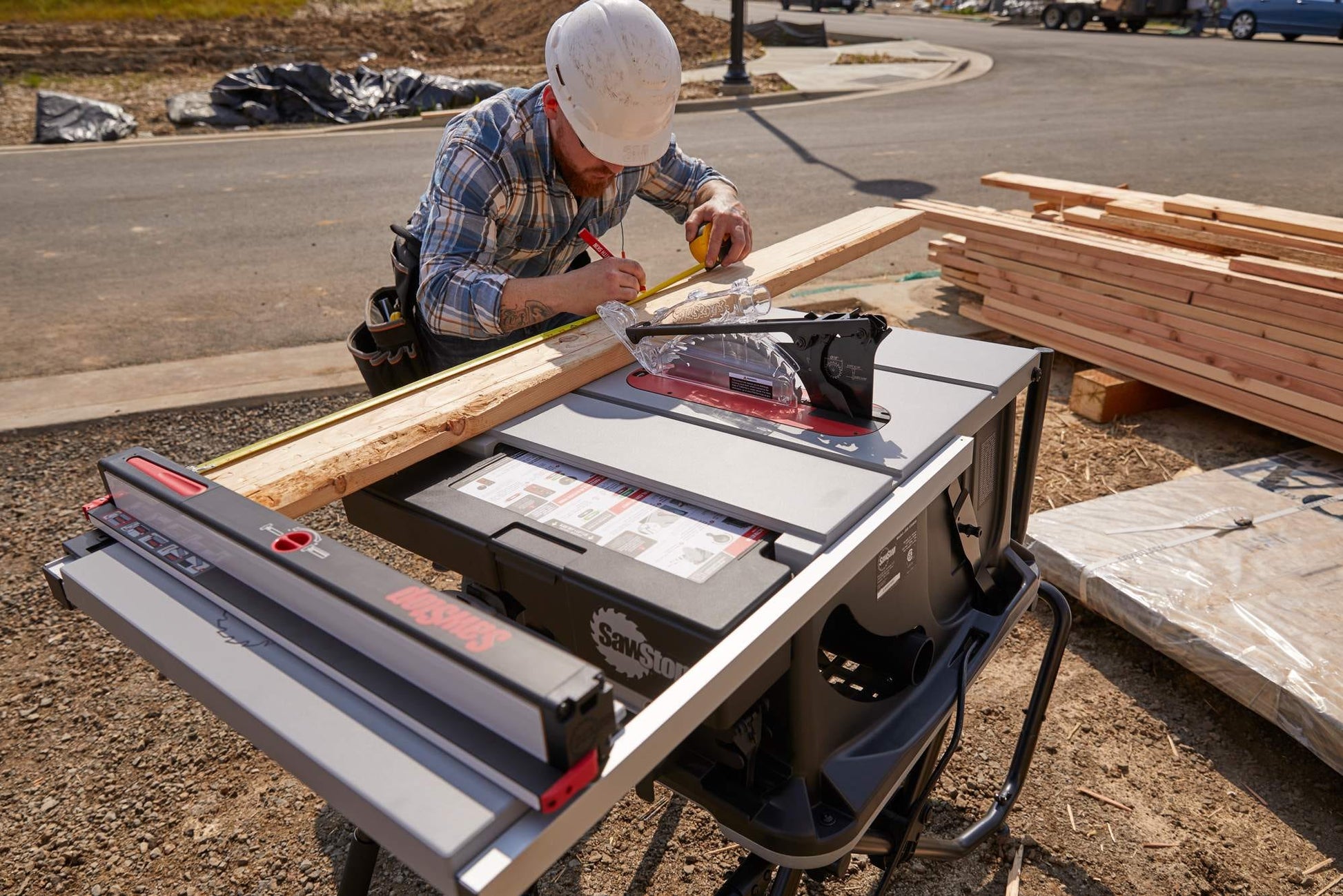 SawStop JSS-120A60 Jobsite PRO Table Saw with Cart & Fence