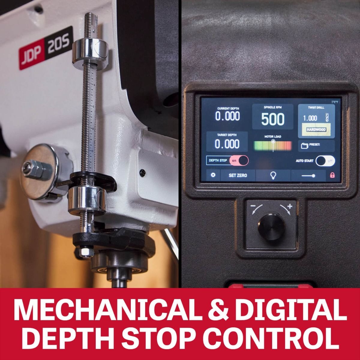 Jet JDP-20S Smart 20-in. Drill Press